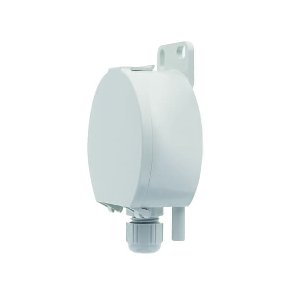 Differential pressure transmitter, 0-3" wc, 0-10 V output